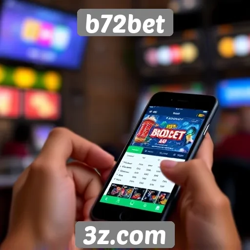 Experiência do usuário no b72bet em dispositivos móveis
